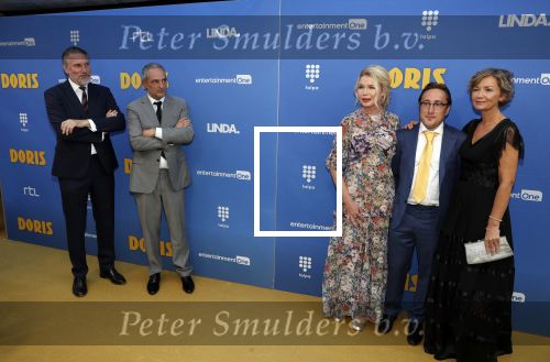 Amsterdm 17 september 2018
Premiere Doris in Tuschinski. De cast bestaat uit oa Tjitske Reidinga Guy Clemens Bracha v Doesburgh Tanik Moree Peter Blok .