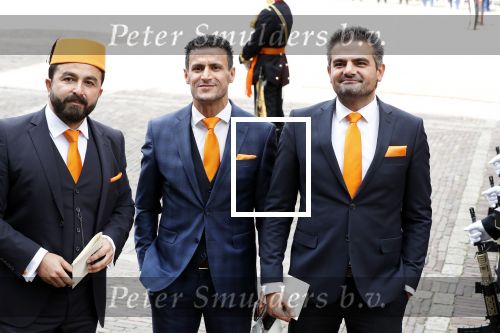 Den Haag 18 september 2018
Prinsjesdag 2018 op het binnenhof. Komning Willem Alexander Koningin Maxima Prins Constantijn en Prinses Laurentien zijn aanwezig. 
Politieke partij DENK met Tunaha Kuzu en Selcuk Ozturk en Farid Azarkan