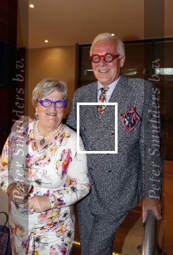 Amsterdam 9 september 2018
Modeshow Paul Schulten in het Okura Hotel. Willem reimers met zijn vrouw