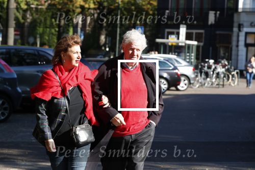 Laren 26 september 2018
Willibrorf Frequin en zijn vriendin voor het eerst weer buiten na zijn ziekenhuisopname.