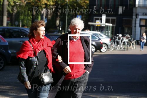 Laren 26 september 2018
Willibrorf Frequin en zijn vriendin voor het eerst weer buiten na zijn ziekenhuisopname.
