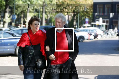 Laren 26 september 2018
Willibrorf Frequin en zijn vriendin voor het eerst weer buiten na zijn ziekenhuisopname.