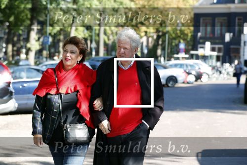 Laren 26 september 2018
Willibrorf Frequin en zijn vriendin voor het eerst weer buiten na zijn ziekenhuisopname.