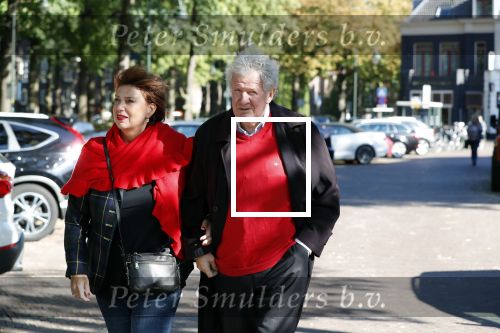 Laren 26 september 2018
Willibrorf Frequin en zijn vriendin voor het eerst weer buiten na zijn ziekenhuisopname.