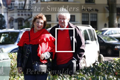 Laren 26 september 2018
Willibrorf Frequin en zijn vriendin voor het eerst weer buiten na zijn ziekenhuisopname.