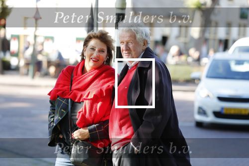 Laren 26 september 2018
Willibrorf Frequin en zijn vriendin voor het eerst weer buiten na zijn ziekenhuisopname.