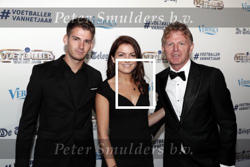 Hilversum 2 september 2019
Voetbalgala bij studio 21 . Alfons Groenendijk kwam met zijn zoon en dochter