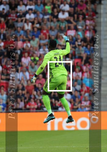 Eindhoven,22 September 2019 Kompetitiewedstrijd PSV-AJAX, eindstand 1-1
Andre Onana
