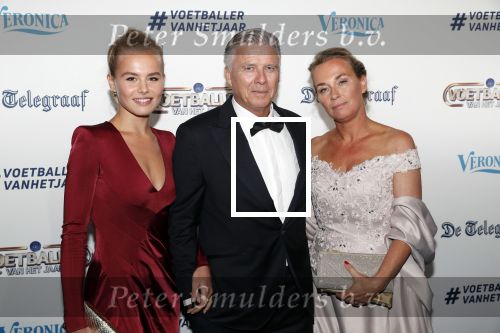 Hilversum 2 september 2019
Voetballer van het jaar verkiezing in studio 21. Annekee Molenaar met haar vader Keje en moeder