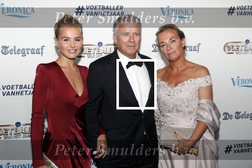 Hilversum 2 september 2019
Voetballer van het jaar verkiezing in studio 21. Annekee Molenaar met haar vader Keje en moeder