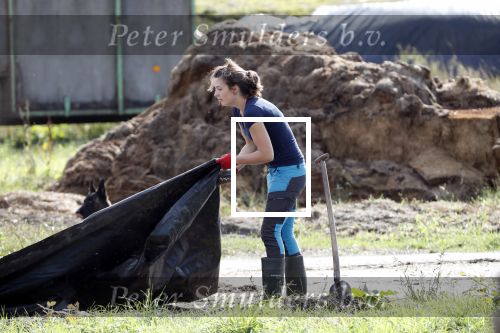 Vries 2 september 2019
Annemiek Koekkoek een van de deelneemsters van Boer zoekt vrouw seizoen 2019/2020. Bij haar huis/boerderij gefotografeerd.
