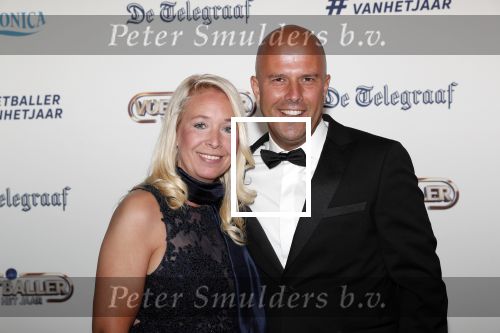 Hilversum 2 september 2019
Voetbalgala bij studio 21 . Arne Slot met vrouw