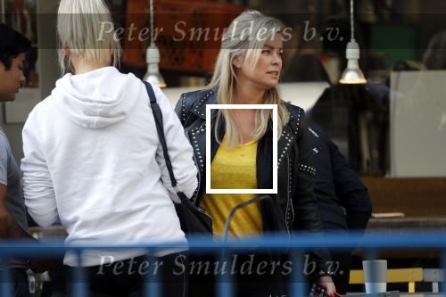 Amsterdam 9 september 2019
Bridget Maasland met ploeg op de beethovenstraat. Daarna stappen ze in een grote hummer limo.