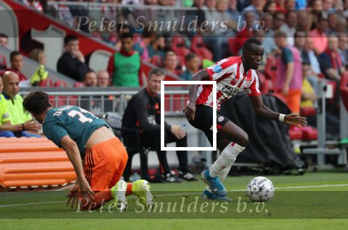 Eindhoven,22 September 2019 Kompetitiewedstrijd PSV-AJAX, eindstand 1-1
Bruma