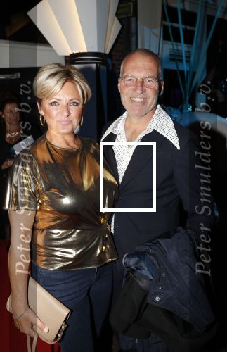 Amsterdam 21 september 2019
Trouwfeest Martijn en Deborah Krabbe bij Akhnaton . 
Caroline Tensen met man
