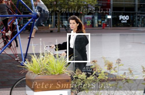 Amstelveen 23 september 2019
Caroline de Bruijn op de fiets bij het stadshart