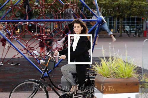 Amstelveen 23 september 2019
Caroline de Bruijn op de fiets bij het stadshart