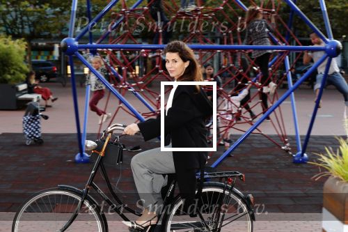 Amstelveen 23 september 2019
Caroline de Bruijn op de fiets bij het stadshart