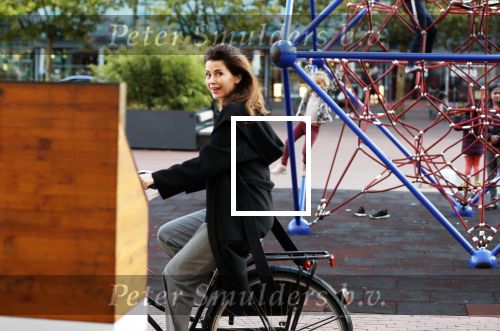 Amstelveen 23 september 2019
Caroline de Bruijn op de fiets bij het stadshart