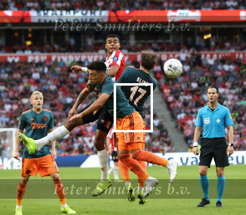 Eindhoven,22 September 2019 Kompetitiewedstrijd PSV-AJAX, eindstand 1-1Cody Gakpo