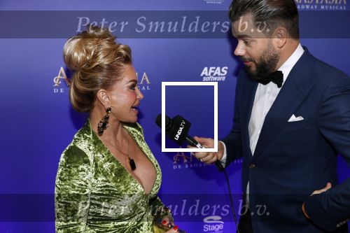 Scheveningen 22 september 2019
Premiere Anastasia in het afas Circustheater.
Connie Witteman met sieraden maker