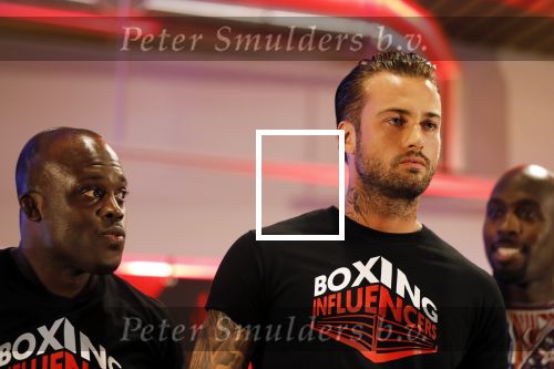 Almere 26 september 2019
Presentatie influencer boxing avond in sportcentrum Almere.
Dave Roelvink is een van de deelnemers