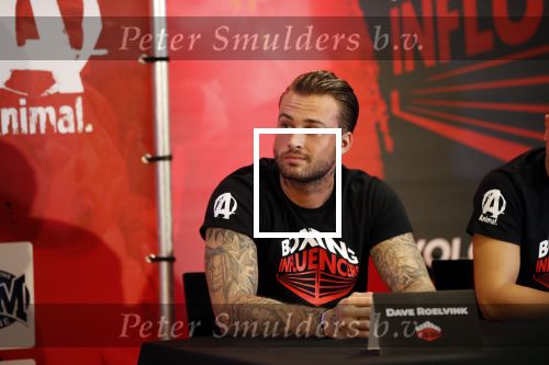 Almere 26 september 2019
Presentatie influencer boxing avond in sportcentrum Almere.
Dave Roelvink is een van de deelnemers