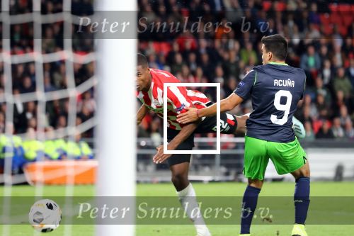 Eindhoven,22 September 2019 Kompetitiewedstrijd PSV-AJAX, eindstand 1-1
Denzel Dumfries