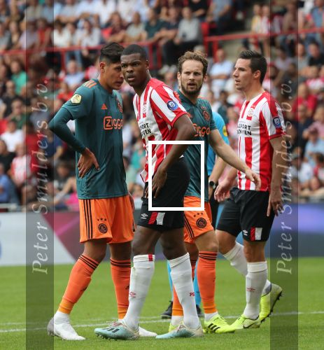Eindhoven,22 September 2019 Kompetitiewedstrijd PSV-AJAX, eindstand 1-1
Denzel Dumfries