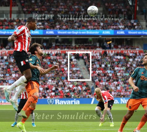 Eindhoven,22 September 2019 Kompetitiewedstrijd PSV-AJAX, eindstand 1-1
Denzel Dumfries