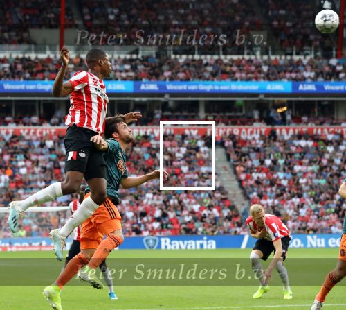 Eindhoven,22 September 2019 Kompetitiewedstrijd PSV-AJAX, eindstand 1-1
Denzel Dumfries