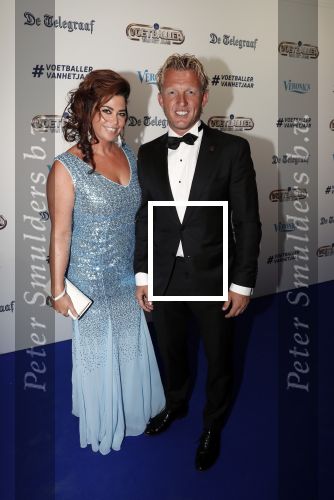 Hilversum 2 september 2019
Voetbalgala bij studio 21 . Dirk Kuyt kwam met zijn vrouw Gertrude