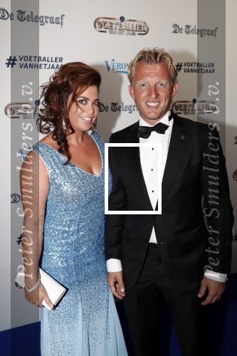Hilversum 2 september 2019
Voetbalgala bij studio 21 . Dirk Kuyt kwam met zijn vrouw Gertrude