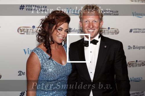 Hilversum 2 september 2019
Voetbalgala bij studio 21 . Dirk Kuyt kwam met zijn vrouw Gertrude