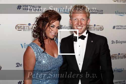 Hilversum 2 september 2019
Voetbalgala bij studio 21 . Dirk Kuyt kwam met zijn vrouw Gertrude