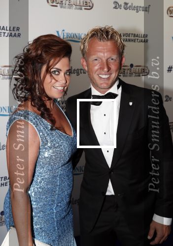 Hilversum 2 september 2019
Voetbalgala bij studio 21 . Dirk Kuyt kwam met zijn vrouw Gertrude