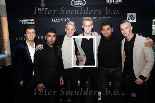 Amsterdam 4 september 2019
LAF Life after football event in het conservatorium hotel. Donny v d Beek met oa zijn broer en Nino Wilkes