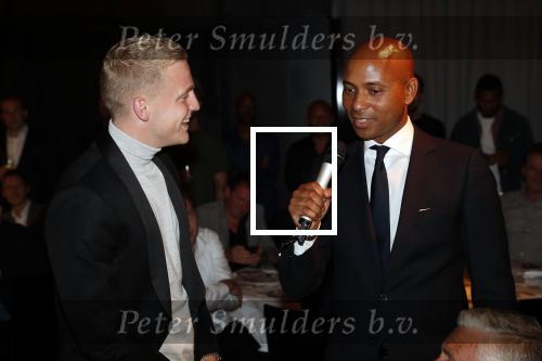 Amsterdam 4 september 2019
LAF Life after football event in het conservatorium hotel. Donny v d Beek met Sjaak Swart en Humberto tan