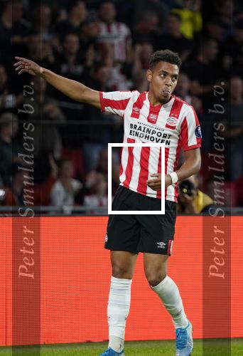 Eindhoven, 14 September 2019 PSV-Vitesse, eindstand 5-0
5 doelpunten Donyell Malen