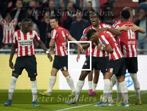 Eindhoven, 14 September 2019 PSV-Vitesse, eindstand 5-0
5 doelpunten Donyell Malen