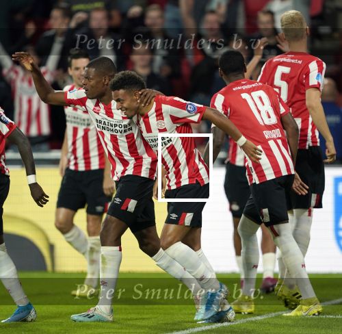 Eindhoven, 14 September 2019 PSV-Vitesse, eindstand 5-0
5 doelpunten Donyell Malen