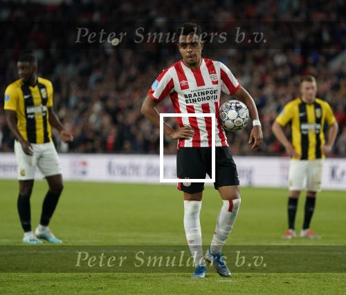 Eindhoven, 14 September 2019 PSV-Vitesse, eindstand 5-0
5 doelpunten Donyell Malen