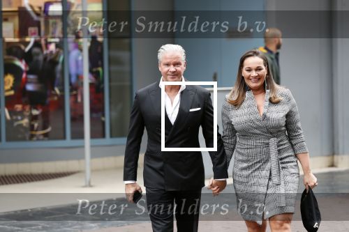 Amsterdam 11 augustus 2019
Premiere Downtown Abbey in pathe Tuschinski.
Dries Roelvink en zijn vrouw Honoria