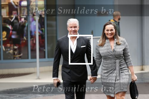 Amsterdam 11 augustus 2019
Premiere Downtown Abbey in pathe Tuschinski.
Dries Roelvink en zijn vrouw Honoria