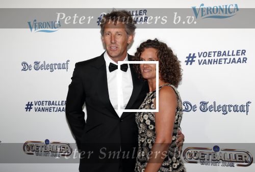 Hilversum 2 september 2019
Voetbalgala bij studio 21 . Edwin v d Sar met zijn vrouw Annemarie