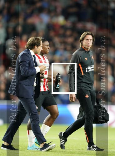 Eindhoven, 14 September 2019 PSV-Vitesse, eindstand 5-05 doelpunten Donyell MalenFysiotherapeut Falk Louwers