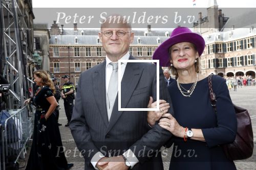 Den Haag 17 september 2019
Prinsjesdag 2019 op het binnenhof.
Ferdinand Grapperhaus met zijn vrouw