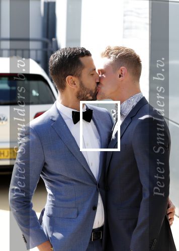 Scheveningen 22 september 2019
Ferry Doedens met zijn  vriend Rapha