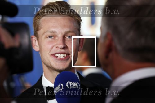 Hilversum 2 september 2019
Voetballer van het jaar verkiezing in studio 21. Frenkie de Jong