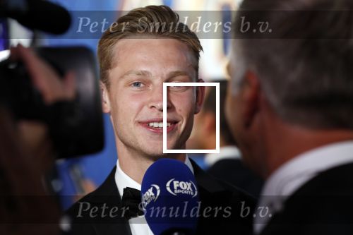 Hilversum 2 september 2019
Voetballer van het jaar verkiezing in studio 21. Frenkie de Jong